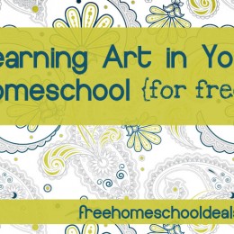 Free & Frugal Ways to Learn Art in Your Homeschool