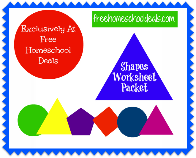 Shapes Worksheet Packet