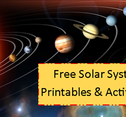 Free Solar System Worksheet Printables and Activities