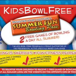 Kids Bowl Free Summer Program