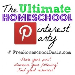 the ultimate homeschool pinterest party