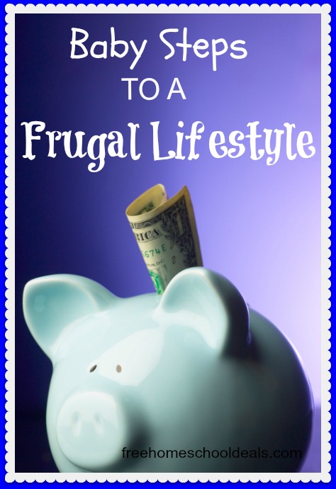 baby steps to a frugal lifestyle