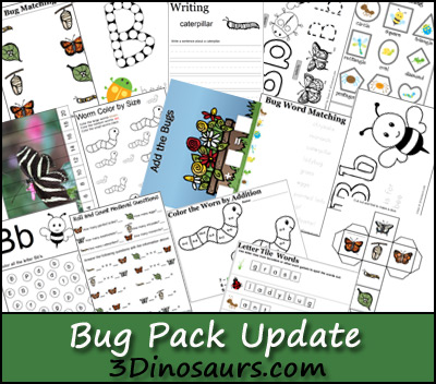 Free Bug Printable Pack