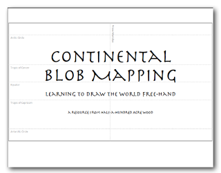 Free Continental Blob Mapping Printable Pack