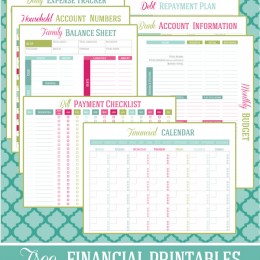 Free Money Management Essentials Printables