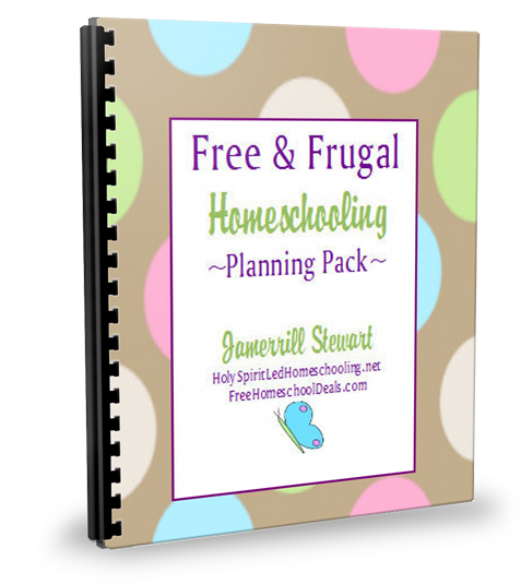 free and frugal homeschool planning pack