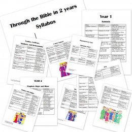 Free Bible Curriculum: Family Bible Curriculum 2 Year Syllabus