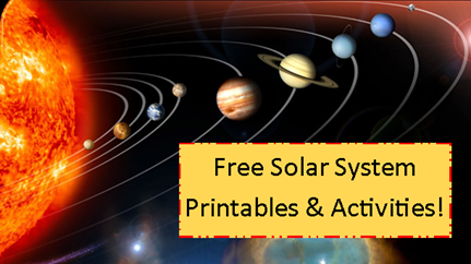 Free Solar System Worksheet Printables and Activities 