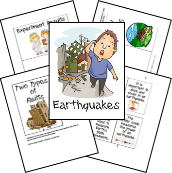 Free Earthquake Unit Study & Lapbook