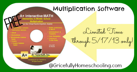 Free Homeschool Curriculum: Elementary + Middle School Multiplication Interactive Math Software