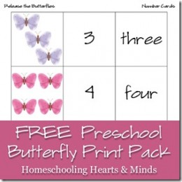 Free Preschool Printables: Butterfly Printable Pack