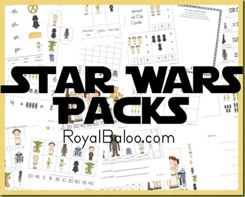 Free Homeschool Printables: Star Wars Free Printable Worksheets Pack