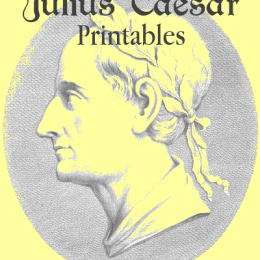 Free Julius Caesar Unit Study Printables