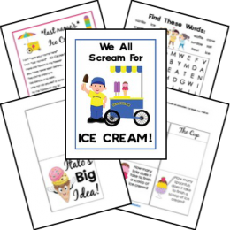 Free Ice Cream Unit Study and Printable Lapbook