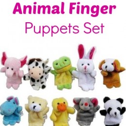 animal finger puppets