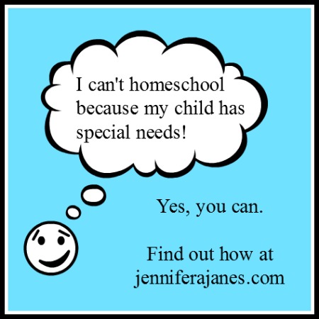 special needs homeschooling