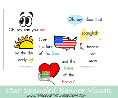 Free Star Spangled Banner Printables