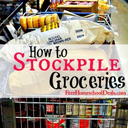 how to stockpile groceries