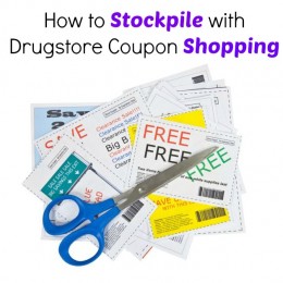 How to Stockpile with Drugstore Coupon Shopping