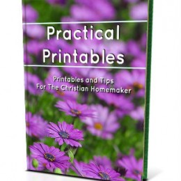 Free Homemaking eBook: Practical Printables