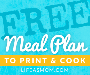 Free Printable Grocery Lists and Weekly Meal Plans 