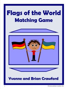 Free Flags of The World Printable Matching Game