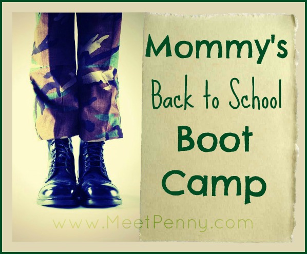 FREE Mommy’s Back to School Boot Camp - including free chore charts