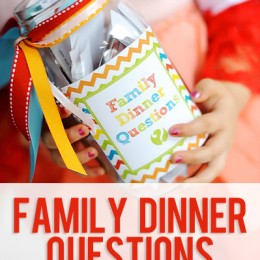 Free Family Dinner Questions Printable Set