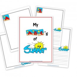 Free My ABC's of Summer Printable Journal