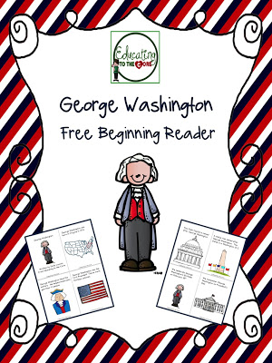 Free George Washington Beginning Reader