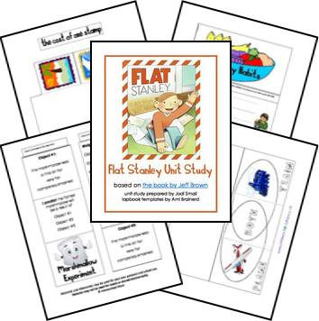 Free Flat Stanley Unit Study Lessons and Lapbook Printables