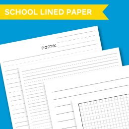 Free Printable Lined Paper