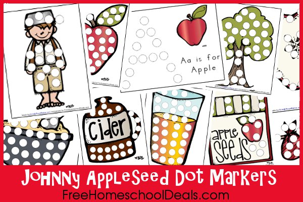 free johnny appleseed printables