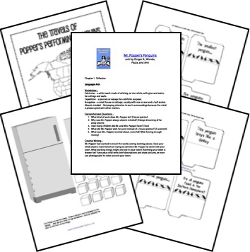 Free Mr. Popper's Penguins Unit and Lapbook Printables