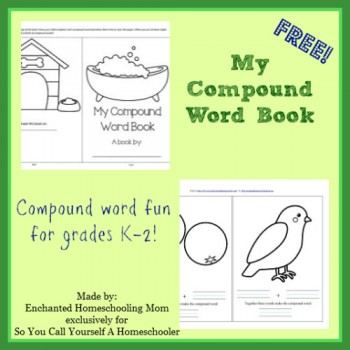 Free Compound Word Printable Book