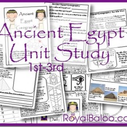 FREE Ancient Egypt Unit Study