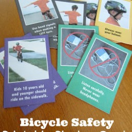 Free Bicycle Safety Card Game Printables