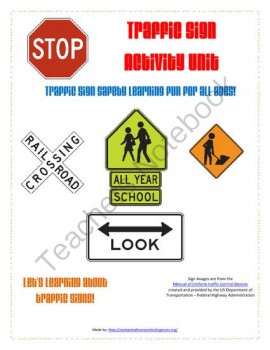 Free Traffic Sign Activity Unit