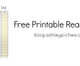 Free Printable Reading Log