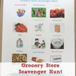 Free Grocery Store Scavenger Hunt Printable