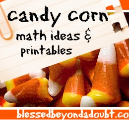 Free Candy Corn Place Value Printables