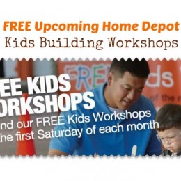 Home Depot Kids Workshops