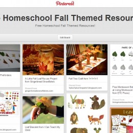 Free Homeschool Fall Themed Resources
