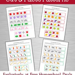 Free Download: Cut & Paste Patterns Printable Packet