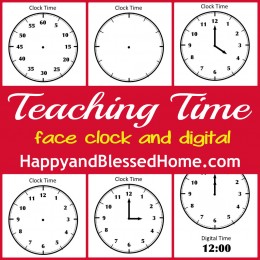 Free Teaching Time Printables for both Analog and Digital