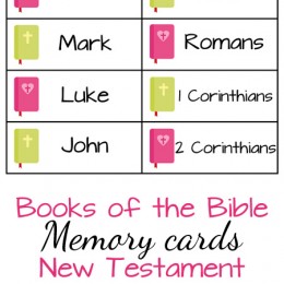 FREE Books of the Bible Cards