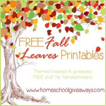 Free Fall Leaves Themed Printables