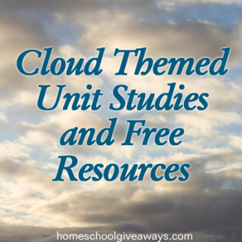 Free Cloud Themed Unit Studies and Resources