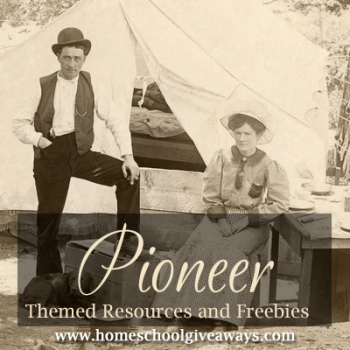 Free Pioneer Themed Resources and Freebies