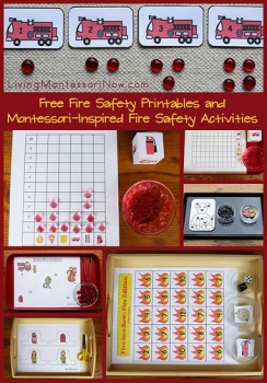 Free Montessori-Inspired Fire Safety Activities and Fire Safety Printables